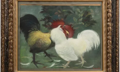 VŨ CAO ĐÀM – “COCKFIGHT” (ĐÁ GÀ): DẤU ẤN KHÁC BIỆT TRONG SỰ NGHIỆP