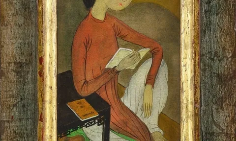 MAI TRUNG THỨ – “LADY READING” (1955): DÁNG THIẾU NỮ VÀ VẺ ĐẸP TRẦM TƯ