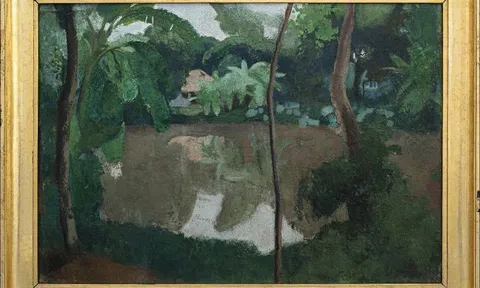 JOSEPH INGUIMBERTY (1896–1971) – “LA MARE TONKINOISE” (AO LÀNG BẮC BỘ)