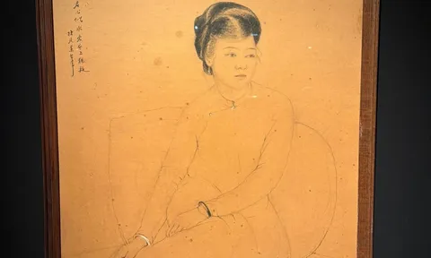 ĐỖ ĐÌNH HIỆP (1914–1972) – “Chân dung thiếu nữ trong áo dài”