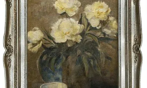 HOA LÊ PHỔ – TĨNH VẬT HOA MẪU ĐƠN