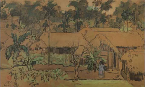 CÔNG (THẾ KỶ XX) – “LÀNG BẮC KỲ” (VILLAGE DU HAUT TONKIN, 1934)