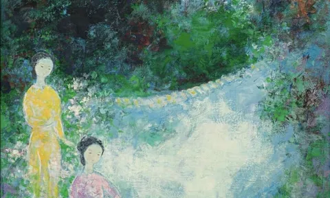 VU CAO ĐÀM (1908–2000) – HAI CHỊ EM (LES DEUX SŒURS / THE TWO SISTERS)