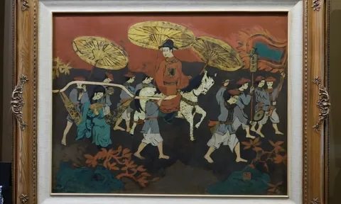 TRẦN VĂN THỌ (1917–2004) – “VINH QUY BÁI TỔ” Âm vang dân gian trong ngôn ngữ sơn mài