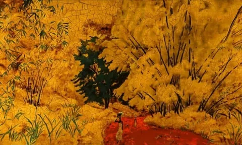 ALIX AYMÉ (1894–1989) “Route des bambous, Brazzaville”, khoảng 1960