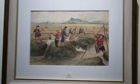 Cận cảnh dần các tác phẩm tiêu biểu trong triển lãm “Âm vang một thế kỷ Nghệ thuật Việt Nam”