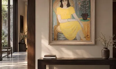 LÊ ĐÌNH QUỲ – THIẾU NỮ ÁO VÀNG, 1985