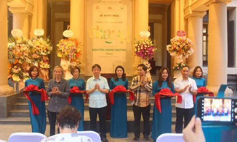 Họa sĩ Nguyễn Mạnh Quỳnh trưng bày triển lãm “Giang” tại Bảo tàng Mỹ thuật Việt Nam