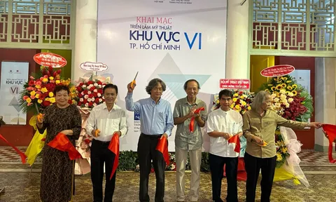 Khai mạc Triển lãm Mỹ thuật khu vực VI thành phố Hồ Chí Minh năm 2024
