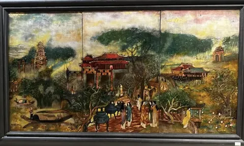 HOÀNG VĂN VƯỢNG – CỐ ĐÔ: MỘT THẾ GIỚI SƠN MÀI CHẠM ĐẾN TÂM HỒN