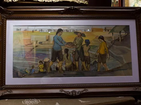 LƯƠNG XUÂN NHỊ – HÌNH ẢNH NGƯỜI DÂN ĐẮP ĐẬP BẮC HƯNG HẢI