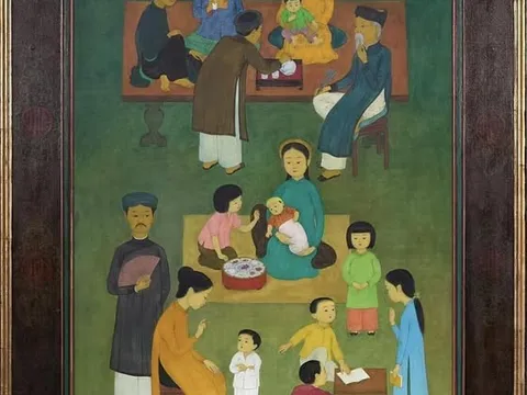 SỐ 1 TRANH LỤA MAI TRUNG THỨ