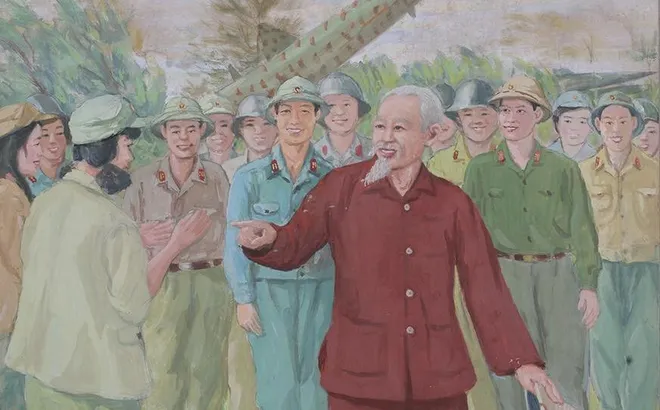 VĂN GIÁO – NGƯỜI HỌA SĨ NGUYỆN CẢ ĐỜI VẼ BÁC