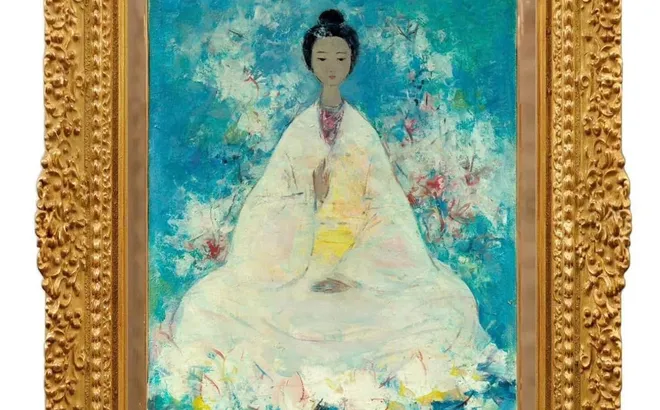 “Thiền” – Vũ Cao Đàm ( 1908–2000)