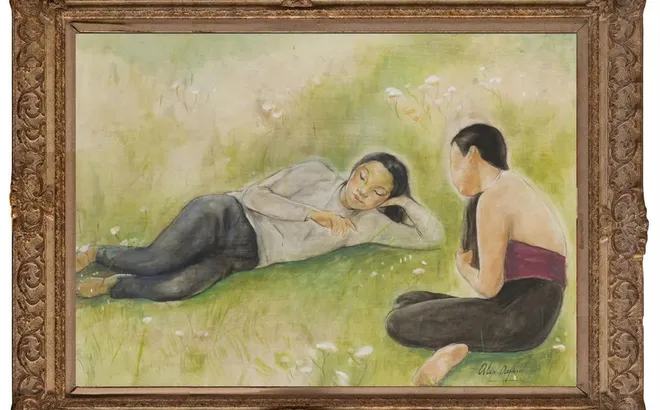 ALIX AYMÉ – KHOẢNH KHẮC NGHỈ NGƠI TRÊN LỤA