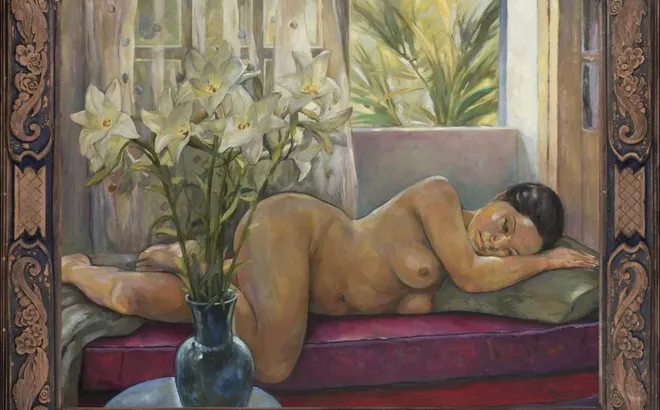 ALIX AYMÉ – KIỆT TÁC “NU DANS UN INTÉRIEUR, HANOÏ, CIRCA 1937” ĐẠT 255.000€ TẠI DROUOT – NGƯỜI THẮNG GIÁ LÀ MỘT NHÀ SƯU TẦM PHÁP