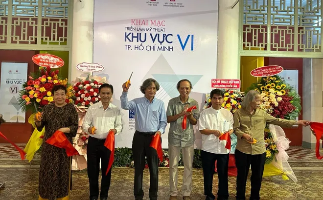 Khai mạc Triển lãm Mỹ thuật khu vực VI thành phố Hồ Chí Minh năm 2024