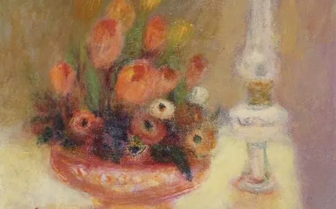 JEAN VOLANG VÀ “BOUQUET DE FLEUR À LA LAMPE”: MỘT VẺ ĐẸP MỜ SƯƠNG CỦA KÝ ỨC VÀ ÁNH SÁNG